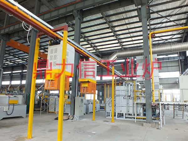 锌、铝架空自动配汤线