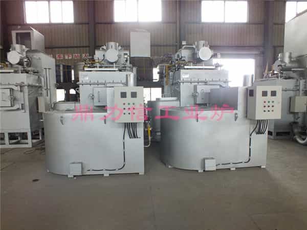 蓄热式坩埚燃气熔化炉