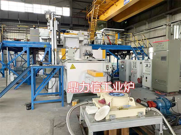 铝锂合金半连续铸造生产线