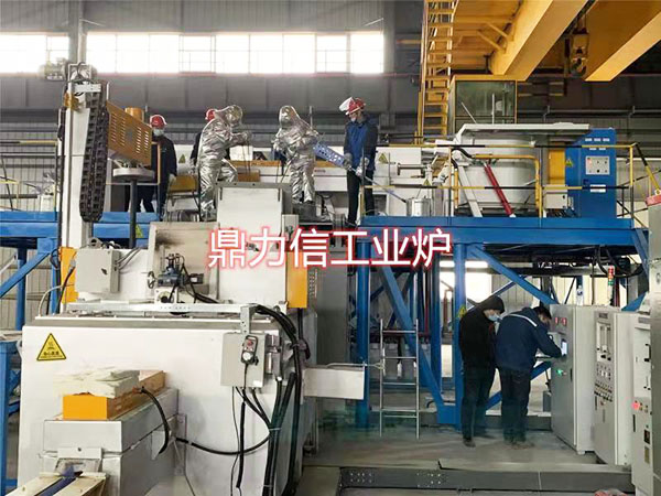 铝锂合金半连续铸造生产线